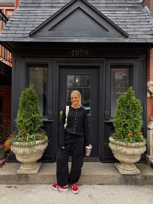 Coco Cutie Cardigan // Black